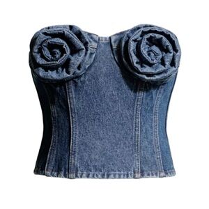 Magda Butrym X H&M Denim Corset